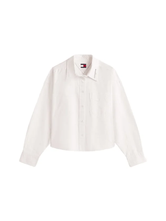 Ovs Crop Oxford Shirt