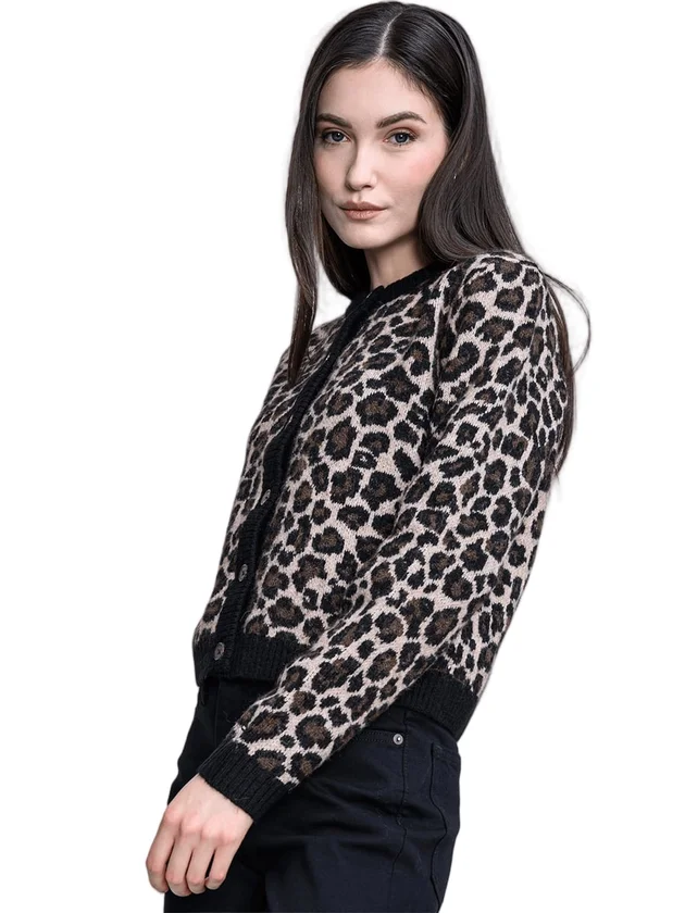 Leopard Cardigan