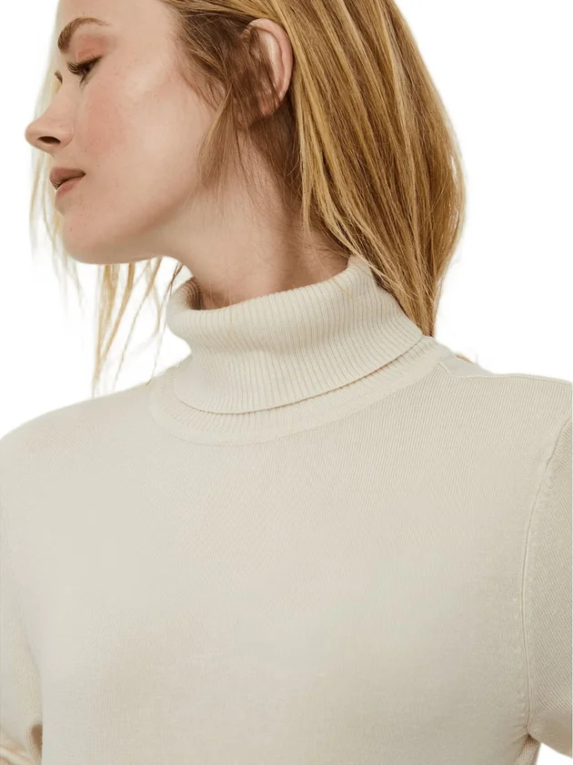 Glory Ls Rollneck Blouse Ga Noos