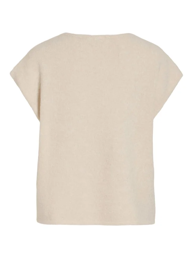 Vibenna Loose S S Knit Top