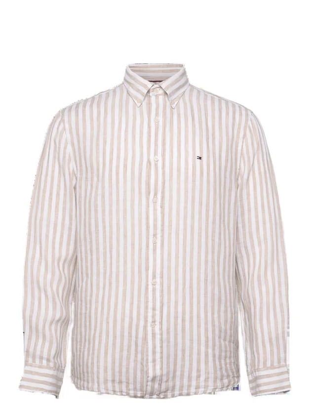 Linen Essential Stripe RF Shirt
