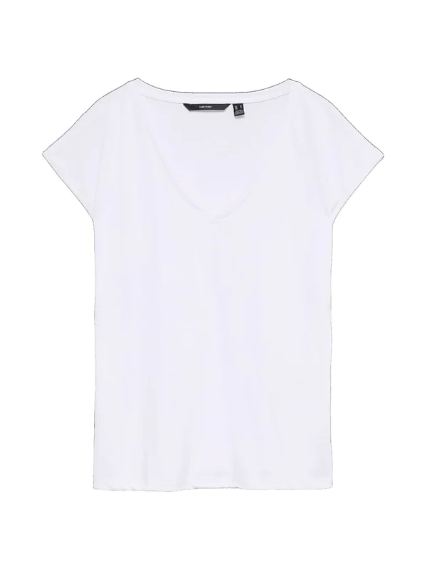 Vmfilli Ss V Neck Tee Noos