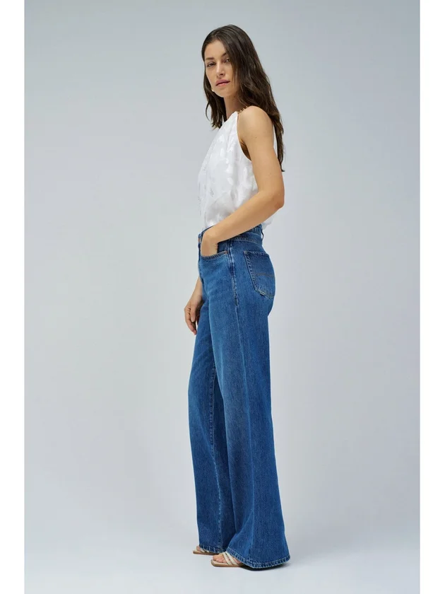 Wide Leg In Denim