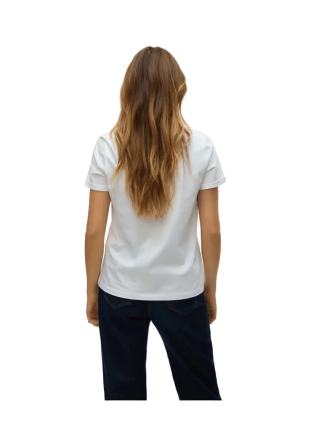 Vmbitona S S V Neck T Shirt Jrs Btq