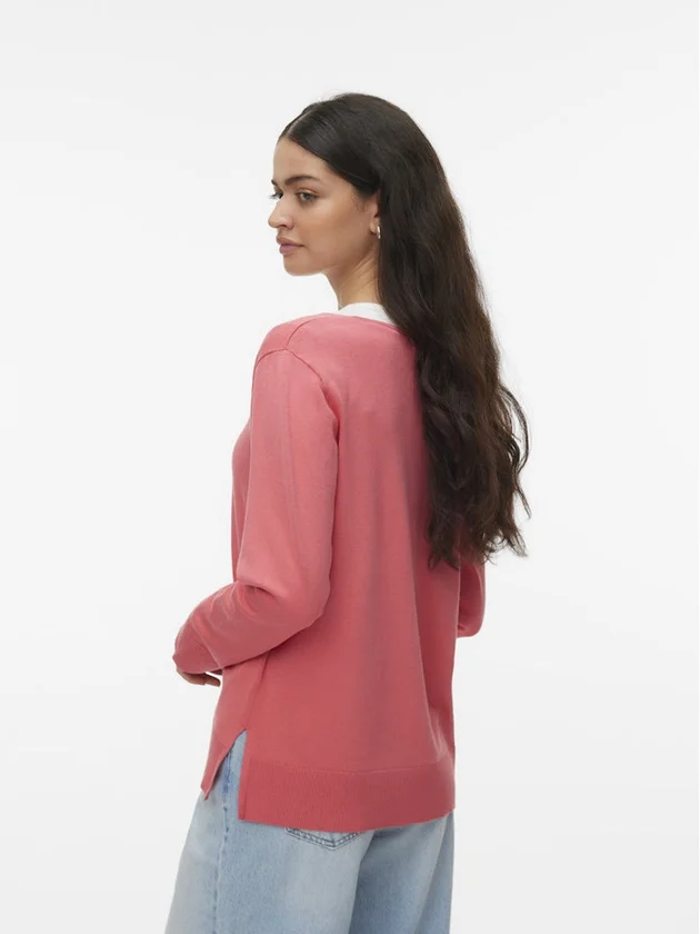 Silje LS V Neck Pullover Ga Noos